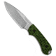 Bradford Bradford Knives Guardian3 Knife Toxic Green/Black G-10 3.5" False Edge/N690/SW, Green, Bohler N690, adult, BHQ-75269