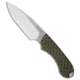 Bradford Bradford Knives Guardian4 Knife Black/OD Green G-10 False Edge/N690/Satin, Black/OD Green, Bohler N690, adult, BHQ-113696