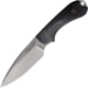 Bradford Knives Guardian 3 Fixed Blade Knife, 6.75in Overall, 3.5in Stonewash AEB-L Stainless Steel Blade, Black Canvas Micarta Handle, Black Leather Belt Sheath, 3FE-201-AEBL