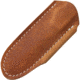 Bradford Knives Guardian 3 Nimbus Fixed Blade Knife, 6.75in Overall, 3.5in Nimbus Finish N690 SS Drop Point, Black Sculpted G10 Handle, Sabre Gound Blade, Brown Leather, Black, 3FE-001N-N690