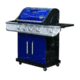 Bradley Smoker 4-Burner Gas Grill w/Sear Burner BG40402BLU