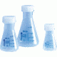 BrandTech Erlenmeyer Flasks with Screw Caps, BrandTech V667941 Polypropylene Flasks