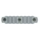 Bravo Company MFG KeyMod Picatinny, Nylon Rail Section, 4in, Wolf Gray, BCMKMR1913N4WG