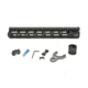 Bravo Company MFG MCMR M-LOK Compatible Modular Rail, 13 inch, Steel Barrel Nut/Hardware/Sling Mount, Black, BCM-MCMR-13-556-BLK