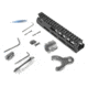 Bravo Company MFG MCMR M-LOK Compatible Modular Rail, 8 inch, Steel Barrel Nut/Hardware/Sling Mount, Black, BCM-MCMR-8-556-BLK