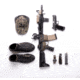 Bravo Company Mfg. Pistol Grip Jack Carr Mod 4 Black Fits Ar-15, MOD4JCBLK
