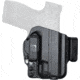 Bravo Concealment IWB Torsion 3.0 Holster, S&amp;W, M&amp;P 9,40 Shield, Right Hand, 1.50in Belt Clips, Black, Small, 854614008804