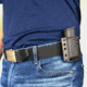 Bravo Concealment Magazine Pouch, Single, 1.5 Belt Loops, Size Small, Fits G43 and M&amp;P Shield Magazines, Ambidextrous, Polymer, Black BC60-1001S