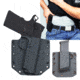 Bravo Concealment OWB BCA 2.0 Holster, Black, Right Hand, Kydex, 1911 4.25in non-rail / rail .45acp, Small, 850007014001