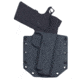 Bravo Concealment OWB BCA 2.0 Holster, 1911 Dan Wesson 4.25in, Non-rail .45acp, Right Hand, 1.50in Belt Loops, Black, Small, 850007014032