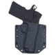 Bravo Concealment OWB BCA 2.0 Holster, 1911 Dan Wesson, 4.25in rail .45acp, Right Hand, 1.50in Belt Loops, Black, Small, 850007014049