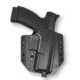 Bravo Concealment OWB BCA Holster 3.0, CZ P10c, Right Hand, 1.5in Belt Loops, Black, Small, BC10-1024