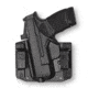 Bravo Concealment OWB BCA Holster 3.0, Springfield Hellcat 9mm, Right Hand, 1.5in Belt Loops, Black, Small, BC10-1026