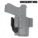 Bravo Concealment Torsion IWB Gun Holster, Glock 42, Right Hand, Black, BC20-1033