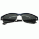 Breed Bode Sunglasses, Blue Titanium Frame, Black Lens BSG026BL