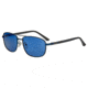 Breed Gotham Polarized Sunglasses - Mens, Navy Frame, Blue Lens, Navy/Blue, One Size, BSG067C5