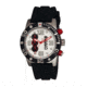Breed Grand Prix Chronograph Mens Watch, Silver Dial, 45mm Case Diameter BRD3903