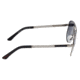 Breed Leo Sunglasses, Gunmetal Titanium Frame, Black Polarized Lens, Gunmetal/Black, One Size, BSG051GM