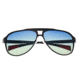Sunglasses Apollo 006BK, Black Titanium Frame, Blue/Yellow  Lens