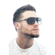 Sunglasses Apollo 006BN, Brown Titanium Frame, Brown/Gradient Lens