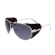 Breed Sunglasses Eclipse Sunglasses, Silver / Black BSG048BL