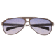 Breed Titanium and Carbon Fiber Polarized Sunglasses, Brown/Purple, BSG006CP, Brown/Purple, One Size, BSG006CP