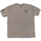 Brigade Manufacturing Garment Logo T-Shirt, Grey, Extra Large, GSS0A5D0