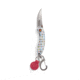 Brighten Blades Brave Keychain Folding Knife, 1.6in, 8Cr13MoV Stainless Steel, Clip Point, BB-119