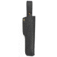 Brisa Hiker 95 Flat Fixed Blade Knife, 8.5in Overall, 3.75in Satin Sandvik 12C27 SS Blade, Black Polypropylene Handle, Flat Grind Blade, Black Leather Belt Sheath, 23002