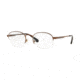 Brooks Brothers BB1056 Bifocal Prescription Eyeglasses 1629-51 - Brushed Bronze Frame