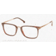 Brooks Brothers BB2020 Single Vision Prescription Eyeglasses 6001-53 - Dark Tortoise Frame