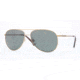 Brooks Brothers BB4025 Sunglasses 164571-58 - Brushed Sand Frame, Green Solid Lenses