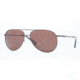 Brooks Brothers BB4025 Sunglasses 164673-58 - Brushed Olive Frame, Brown Solid Lenses