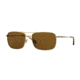 Brooks Brothers BB4035S Sunglasses 117273-59 - Gold Frame, Smoke Solid Lenses