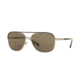 Brooks Brothers BB4038S Sunglasses 100203-58 - Silver Frame, Lt. Brown Solid Lenses