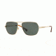 Brooks Brothers BB4041S Single Vision Prescription Sunglasses BB4041S-117271-59 - Lens Diameter 59 mm, Frame Color Gold