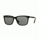 Brooks Brothers BB5027S Sunglasses 609587-57 - Black / Matte Black Frame, Grey Solid Lenses