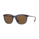 Brooks Brothers BB5029S Sunglasses 611373-53 - Navy Horn/brown Frame, Brown Solid Lenses