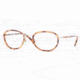 Brooks Brothers Eyeglasses BB460-1296-5121 with No-Line Progressive Rx Prescription Lenses - Spotty Tort Frame w/ 51 mm Diameter Lenses