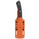 Browning Back Country Fixed Blade Knife - Box, 3.5in, D2 High Carbon Steel, Drop Point, G10 Handle, Blaze, 3220522B