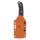 Browning Back Country Small Fixed Blade Knife, 2.75in, Deep Belly Skinner, Composite Handle, Blaze, 3220499