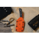 Browning Back Country Small Fixed Blade Knife, 2.75in, Deep Belly Skinner, Composite Handle, Blaze, 3220499