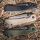 Browning Branded Rock Field Assisted Opening Folding Knife, 3in, 7Cr17Mov, Tanto, G10 Handle, N, 3220507