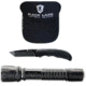Browning Cut To Black Knife and Flasight Combo 320136BL