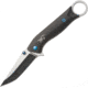 Browning Finger Hole Folder Linerlock Folding Knife, Black, Black aluminum handle, 3220377