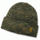Browning Full Curl Wool Beanie, AllTerrain Camo, one size fits most 30827829