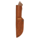 Browning Guide Series Fixed Blade Knife, 3.625in, Sandvik 14C28N, Skinner, G10 Handle, Split Grain Leather, 3220451