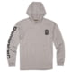 Browning Hooded Long Sleeve Sun Shirt - Mens, Gray, XL, 3010729704