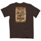 Browning Mens Wanted Tom Turkey S/S Tee, Dark Chocolate, S BRD010052.035900.S