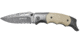 Browning OPMOD Folder Knife w/ Thumb Rest, Limited Edition - Sand 322754